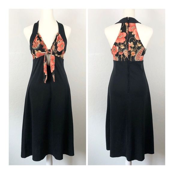 Vintage JC Penny Retro 70s Vacation Dress